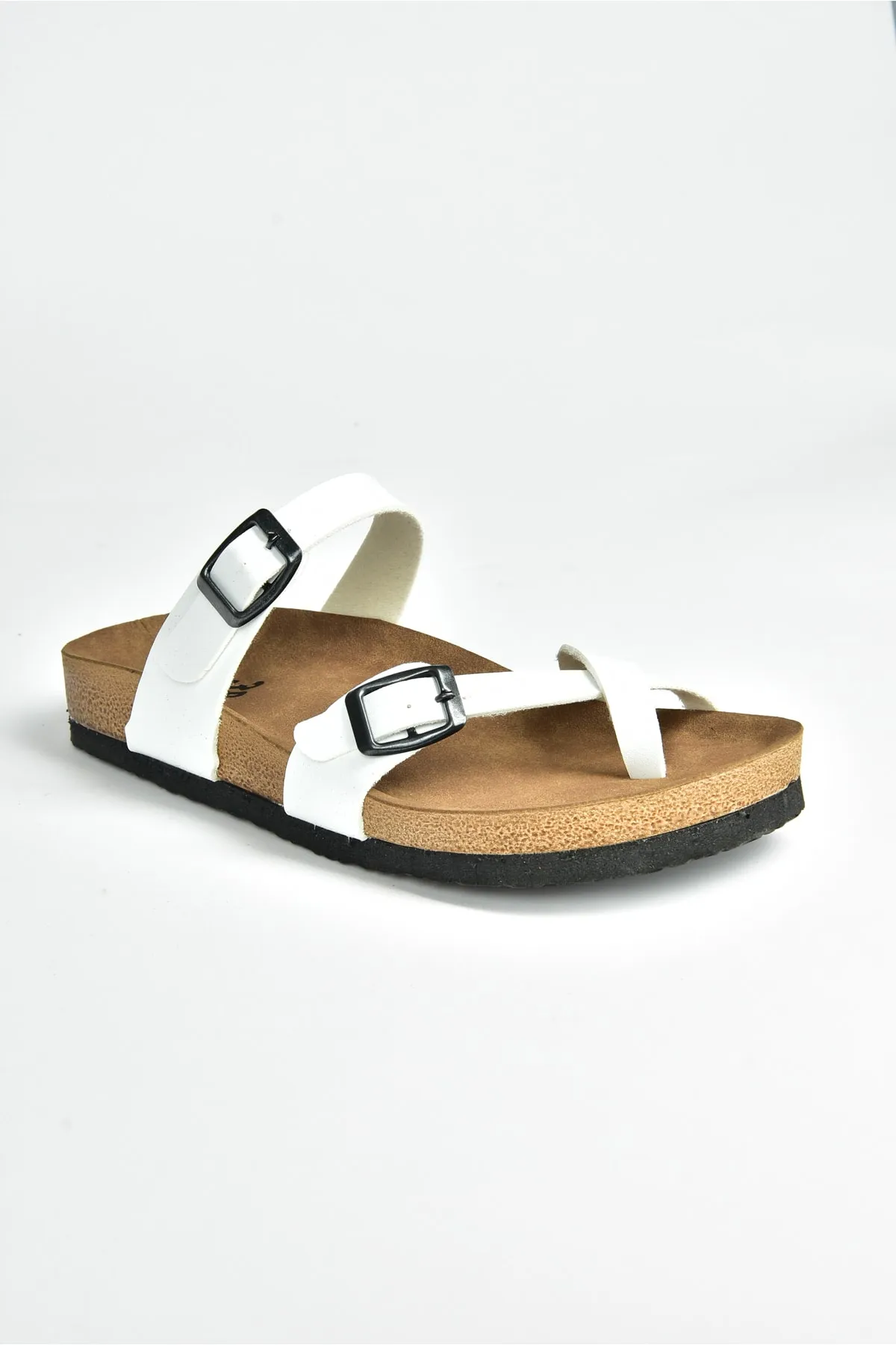 Fox Shoes  Weiße Flip-Flops für Damen K777613409