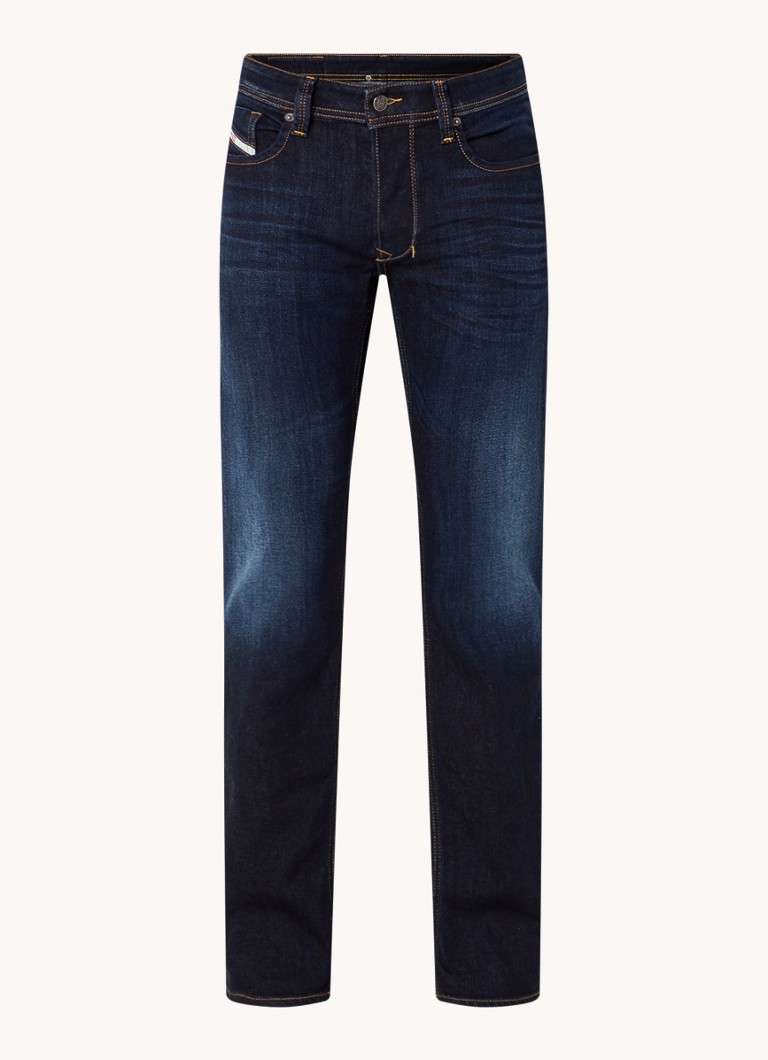 Diesel 1985 Larkee jeans med rette ben og mørk vask