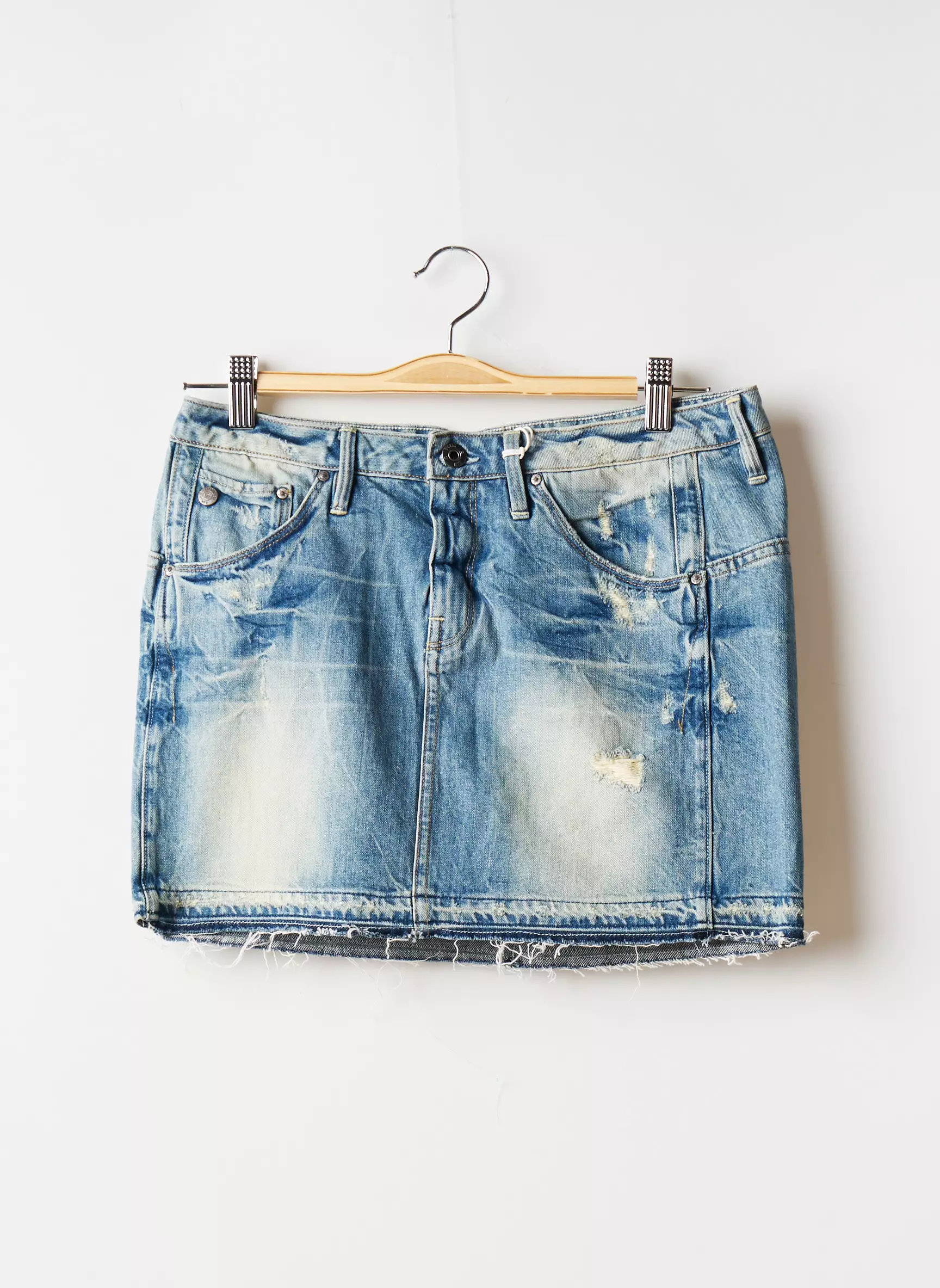 G Star Mini Jupe Femme couleur bleu