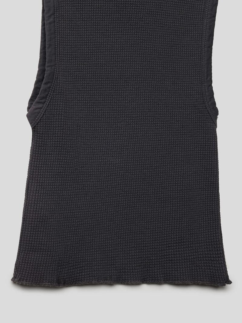 Tanktop mit Strukturmuster in graphit