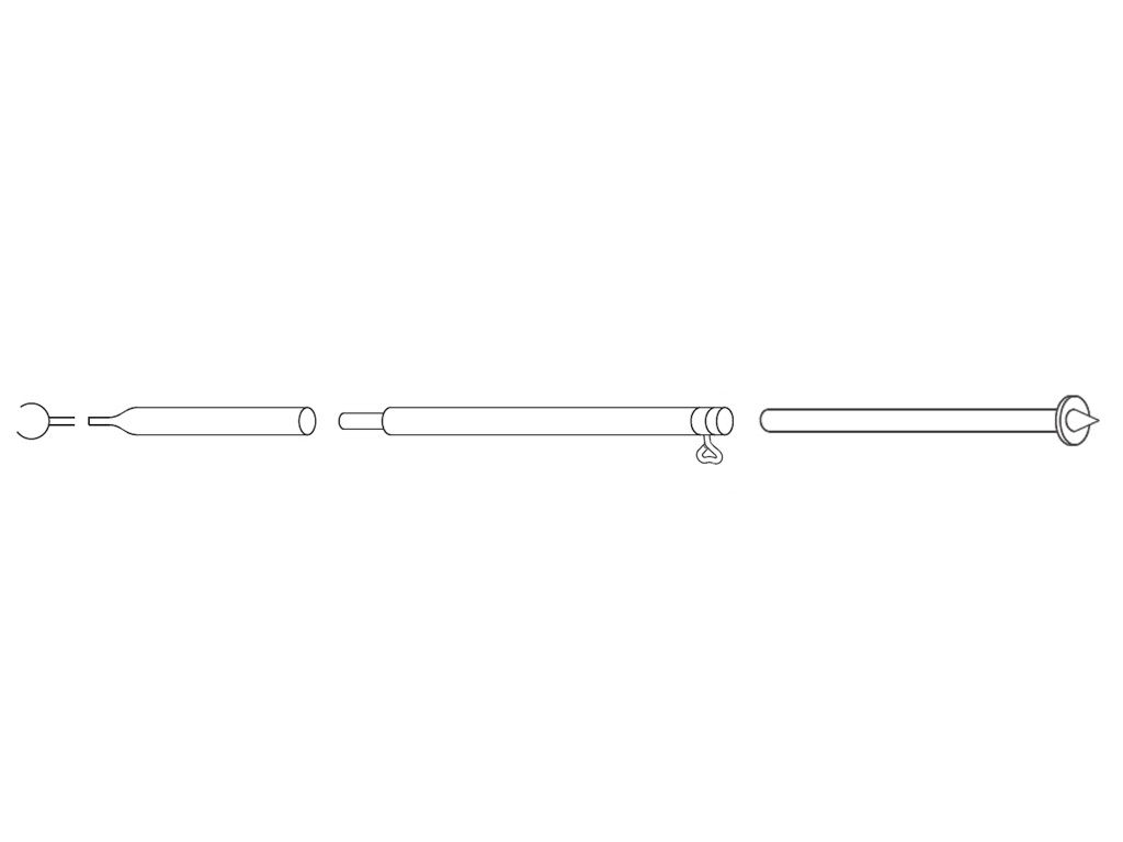 CampKing Orkanstütze Stahl 22 mm