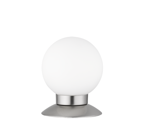 Reality Leuchten LED Tischleuchte Princess Nickel-matt