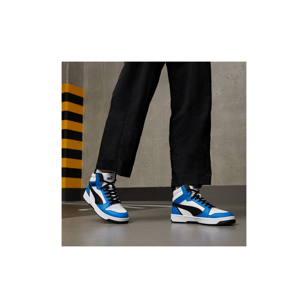 PUMA Rebound V6 Mid Jr 393831-006 / weiss
