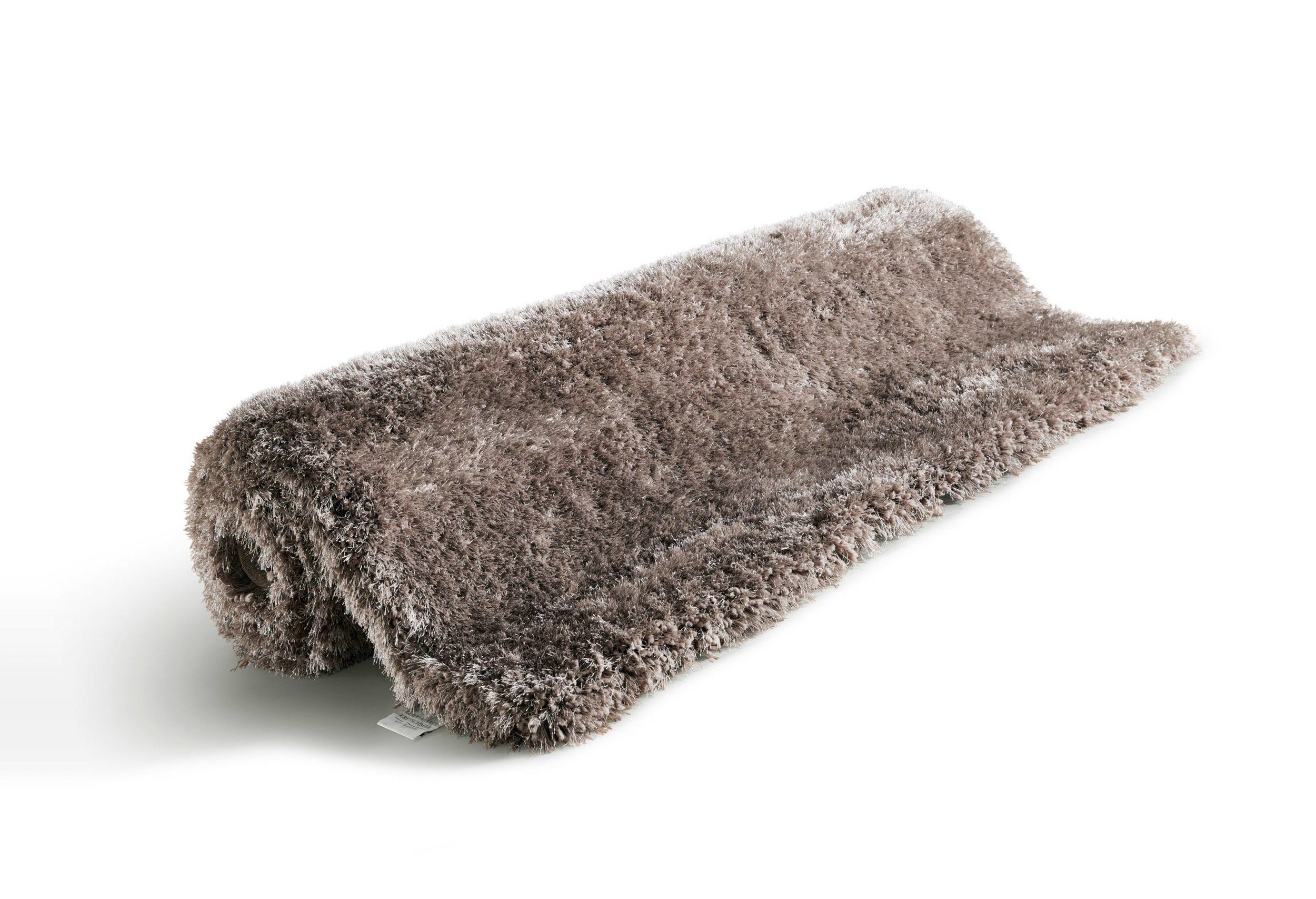 Hochflor-Teppich Lasse, Mikrofaser Teppich, Leonique, rechteckig, Höhe: 76 mm, Shaggy-Look, meliertes Garn, Wohnzimmer, Schlafzimmer, Kinderzimmer