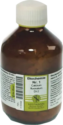 BIOCHEMIE 1 Calcium fluoratum D 12 Tabletten  1000 St  Tabletten