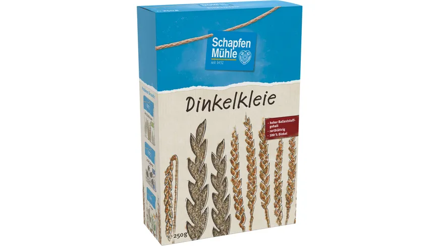 SchapfenMühle Dinkelkleie premium 250 g