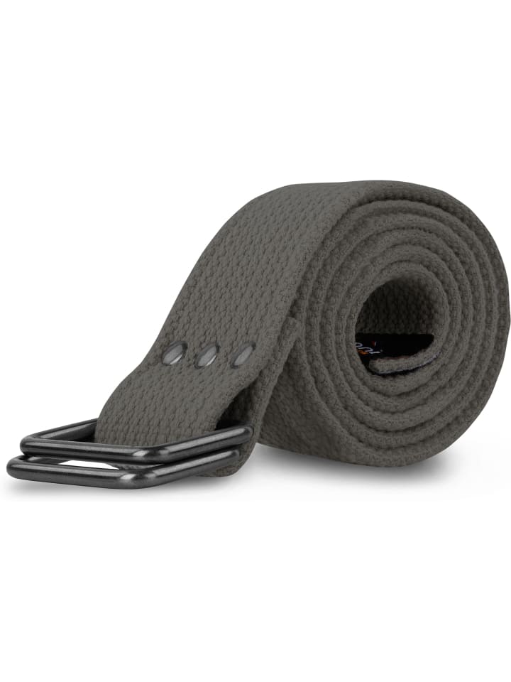 Normani Outdoor Sports Baumwoll-Gürtel Taklamakan in Grau günstig kaufen 110 cm