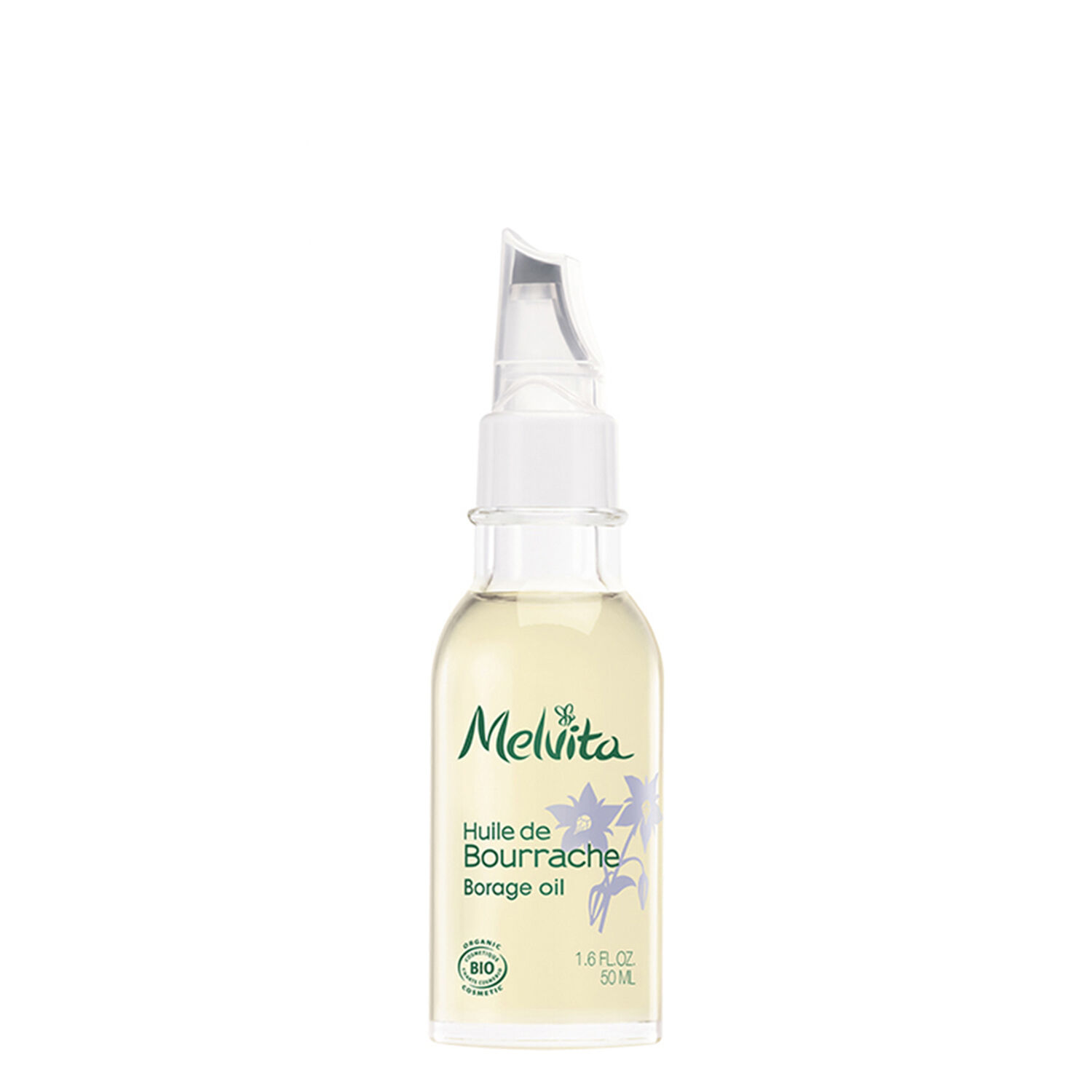 Melvita Huile de Bourrache Nourrissante Peau Mature 50 ml