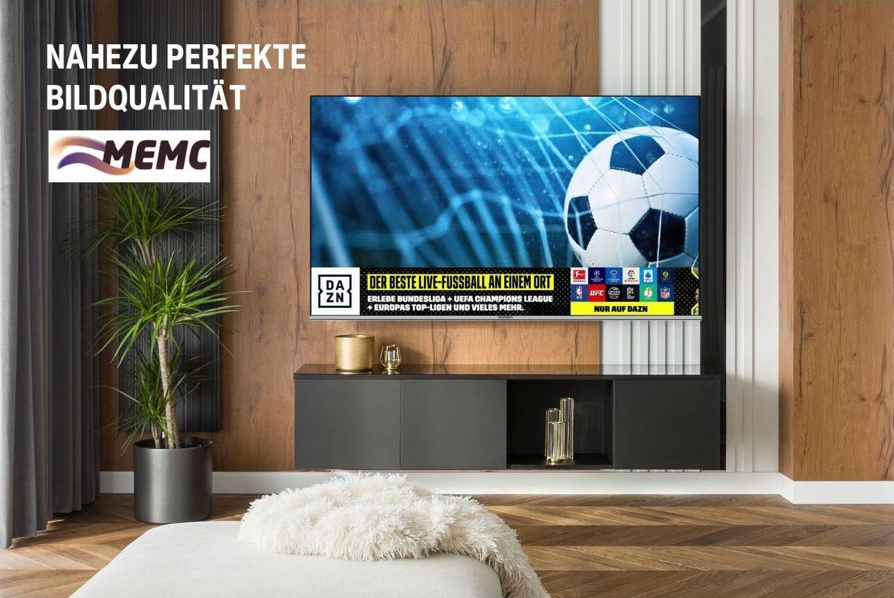 Telefunken D50Q701X2CW QLED-Fernseher (126 cm/50 Zoll, 4K Ultra HD, Android TV, Smart-TV)