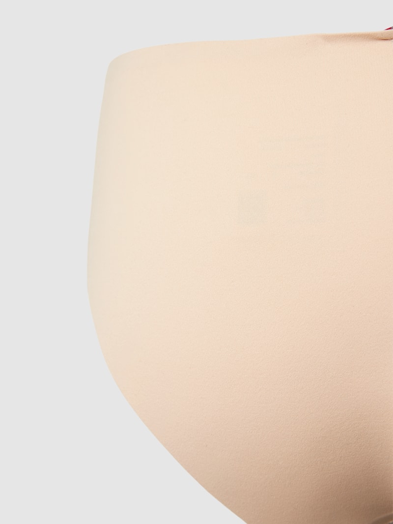 Slip mit Label-Detail in beige