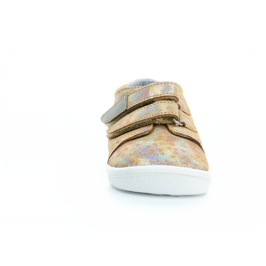Beda Bella mit Membran (BF 000/W/M/FW) goldene Barfuß-Stiefeletten