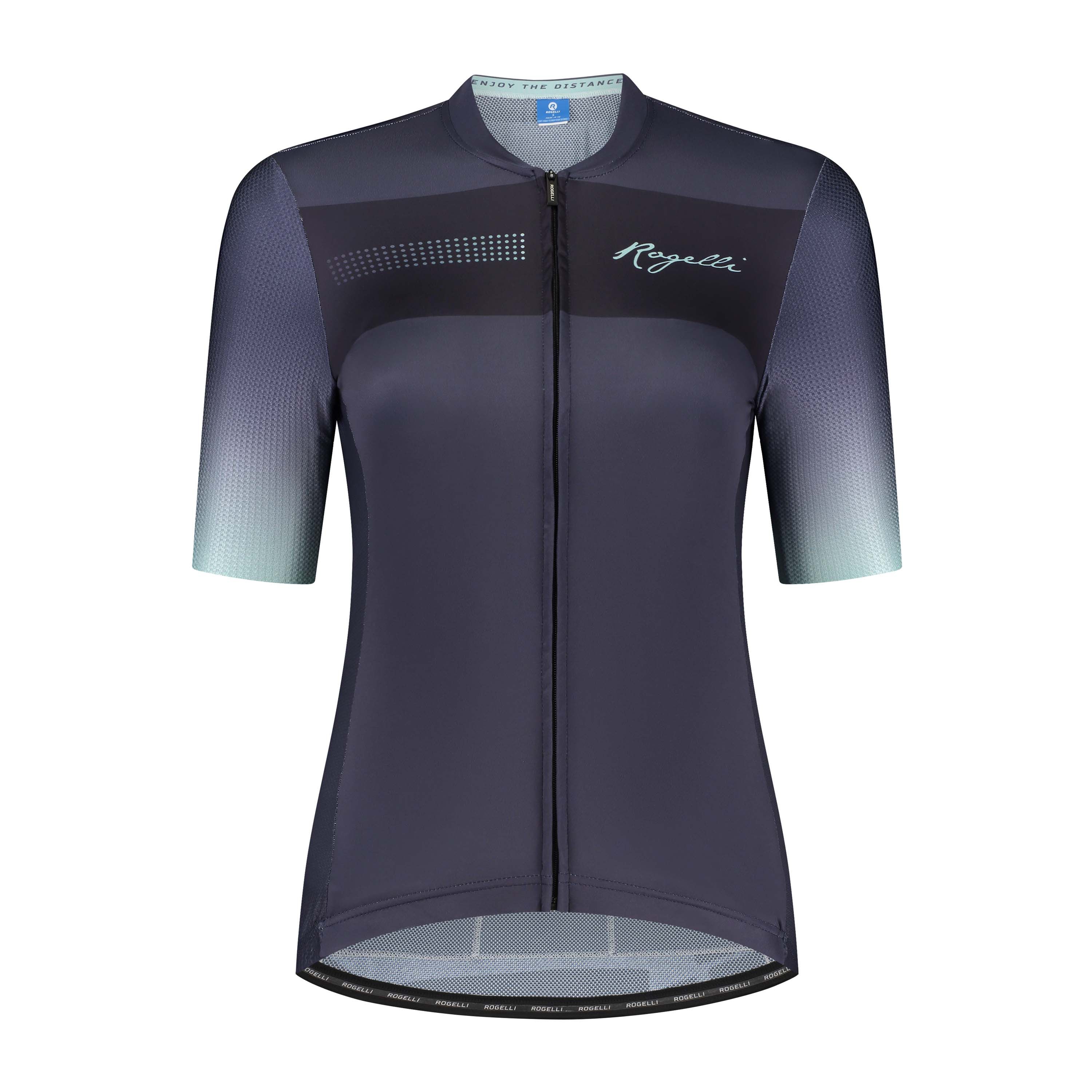 Rogelli Dawn Lila/Mint Damen Radtrikot Kurzarm
