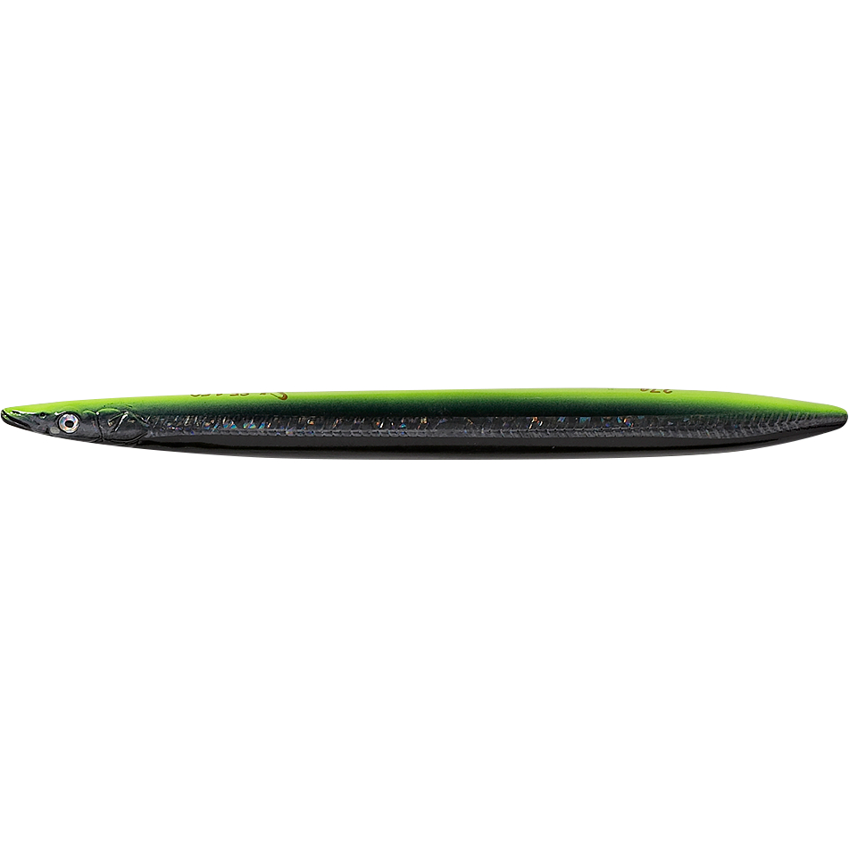 Savage Gear Meerforellenköder 3D Soft Line Thru (Black Yello Glow)