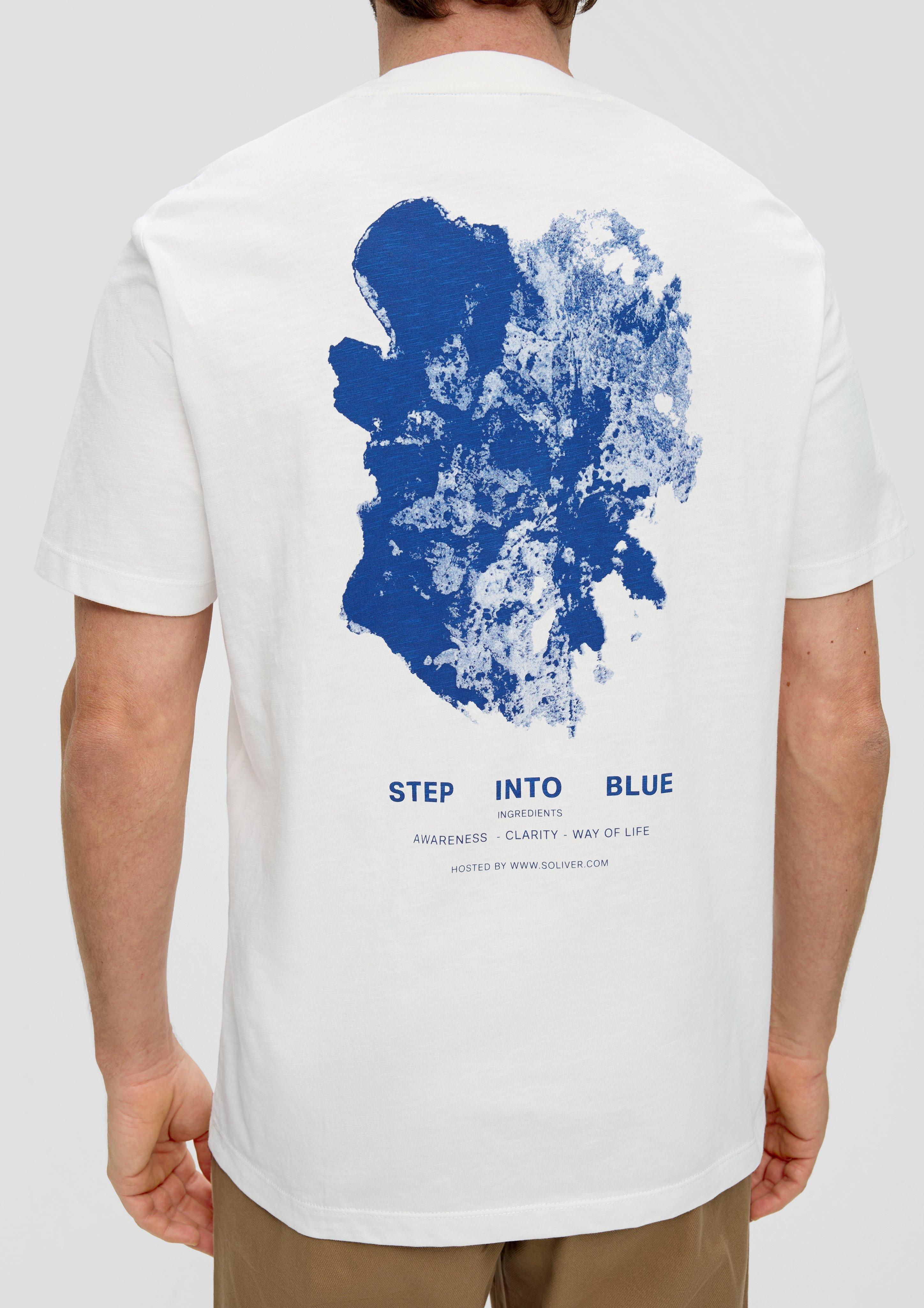 T-Shirt mit Rundhalsausschnitt  2143918-01D3