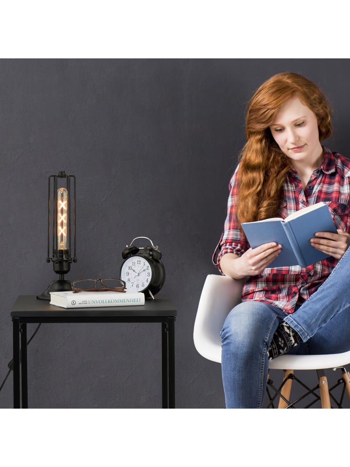 relaxdays 2 x Beistelltisch in Schwarz günstig kaufen onesize
