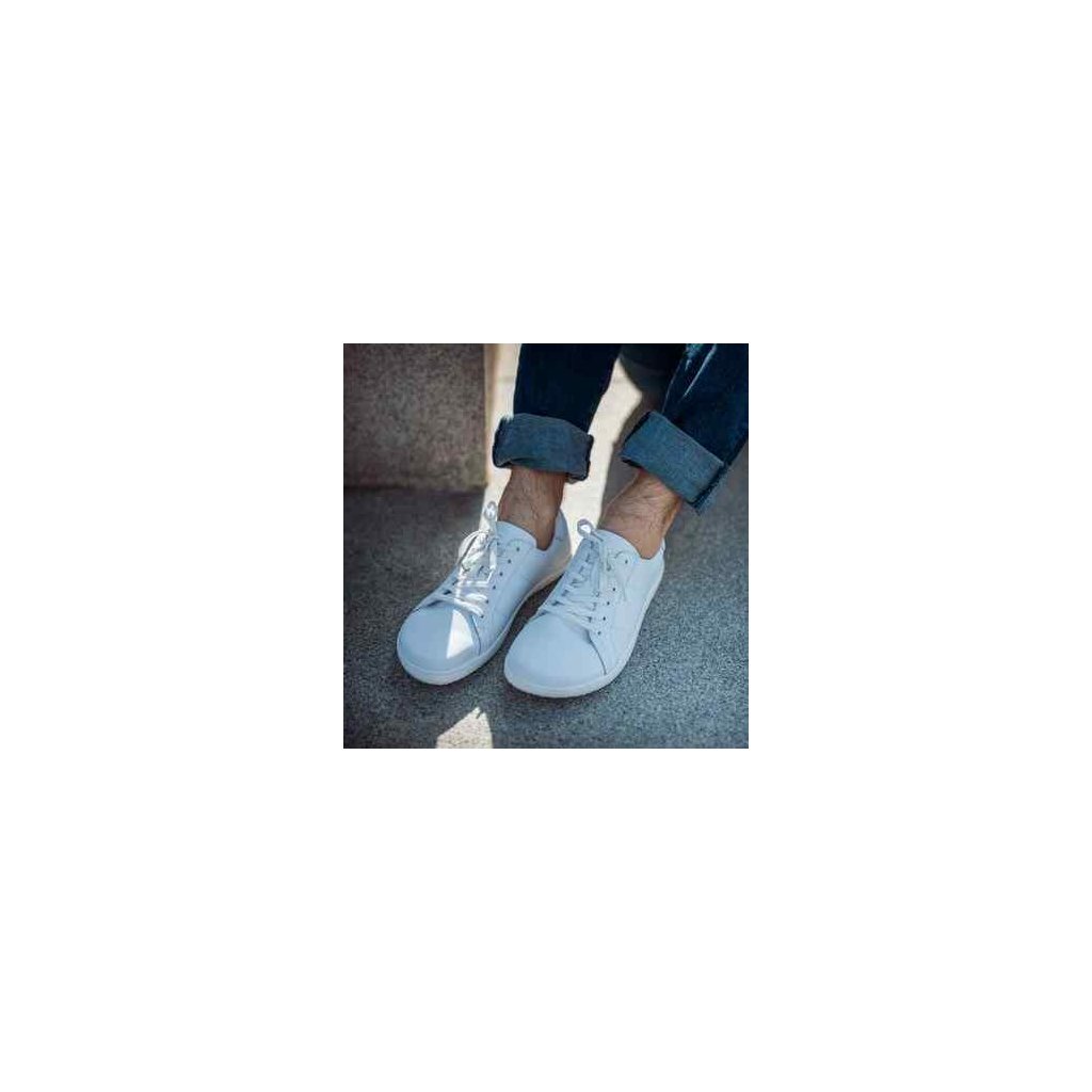 Angles Linos White Barfußhalbschuhe