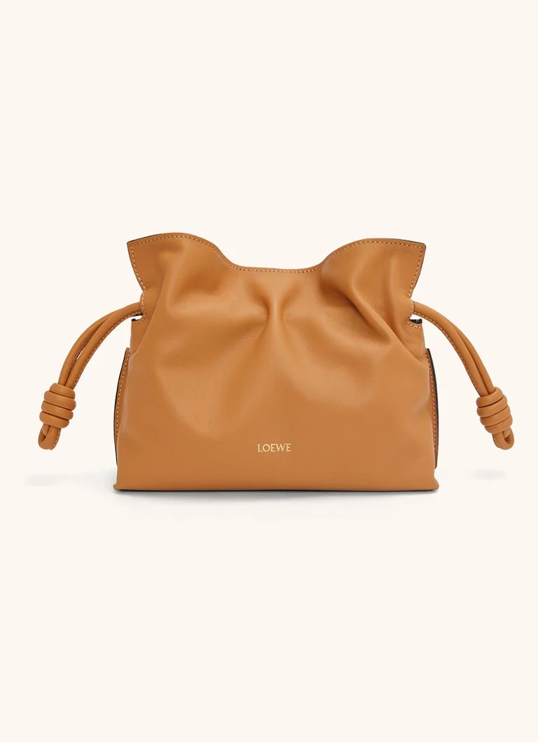 LOEWE Flamenco Mini sajūga soma no teļa ādas