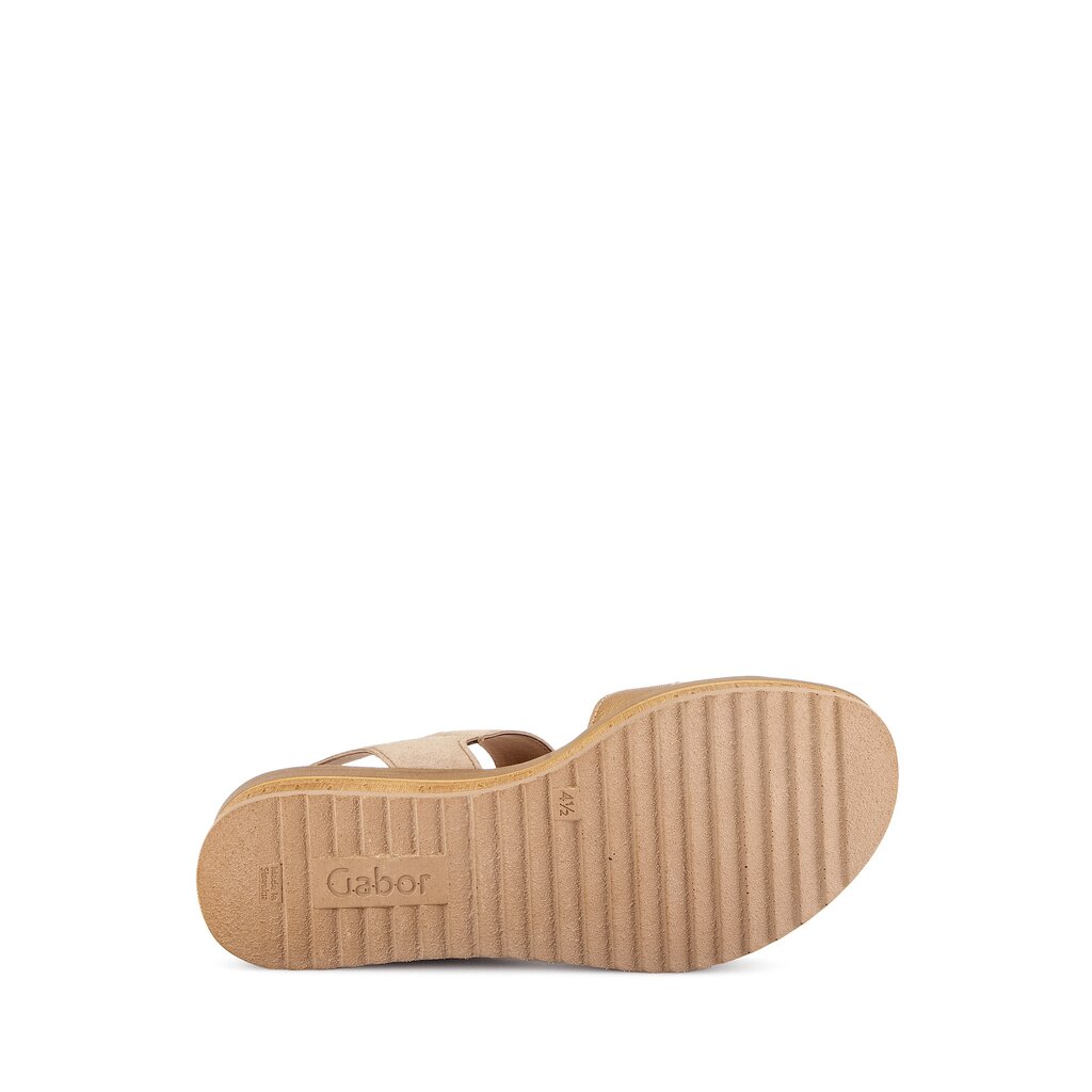 Gabor fashion Plateau Sandale beige