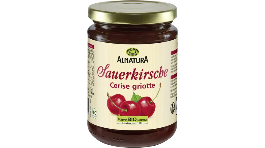 Alnatura Bio Fruchtaufstrich Sauerkirsch 420 g