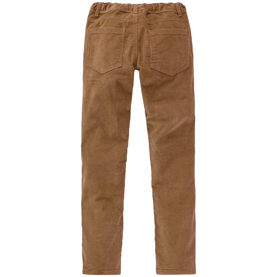 Jungen Cordhose mit verstellbarem Bund hellbraun