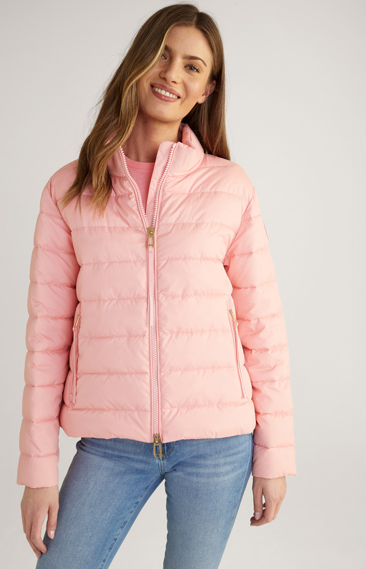 Steppjacke in Rosa