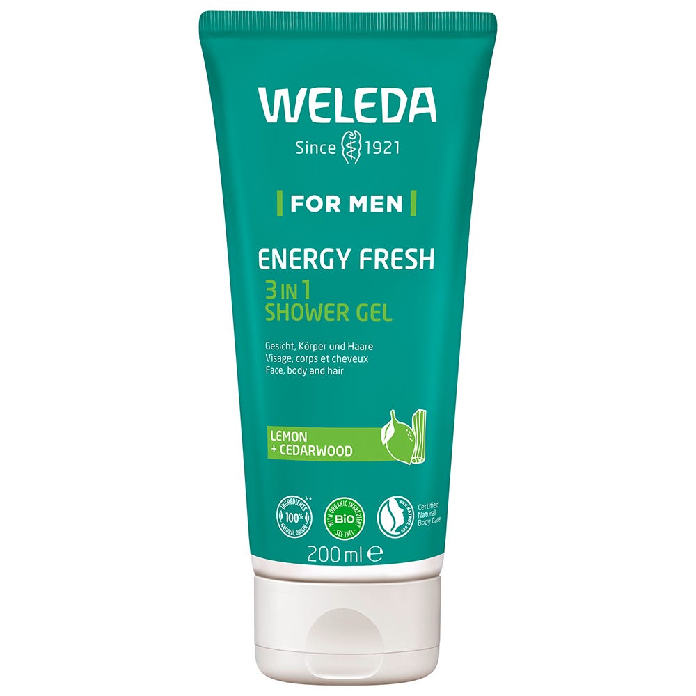 Weleda Men Energy Fresh 3in1 Shower Gel 200 ml