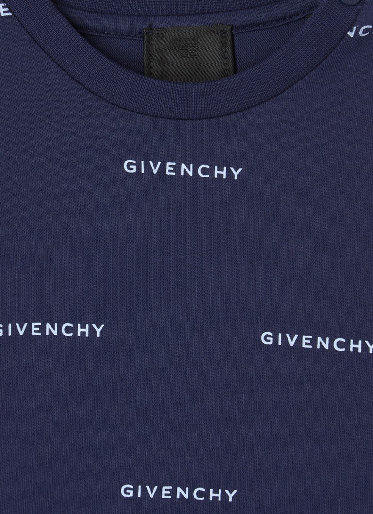 T-shirt à manches longues Givenchy avec logo et imprimé au dos