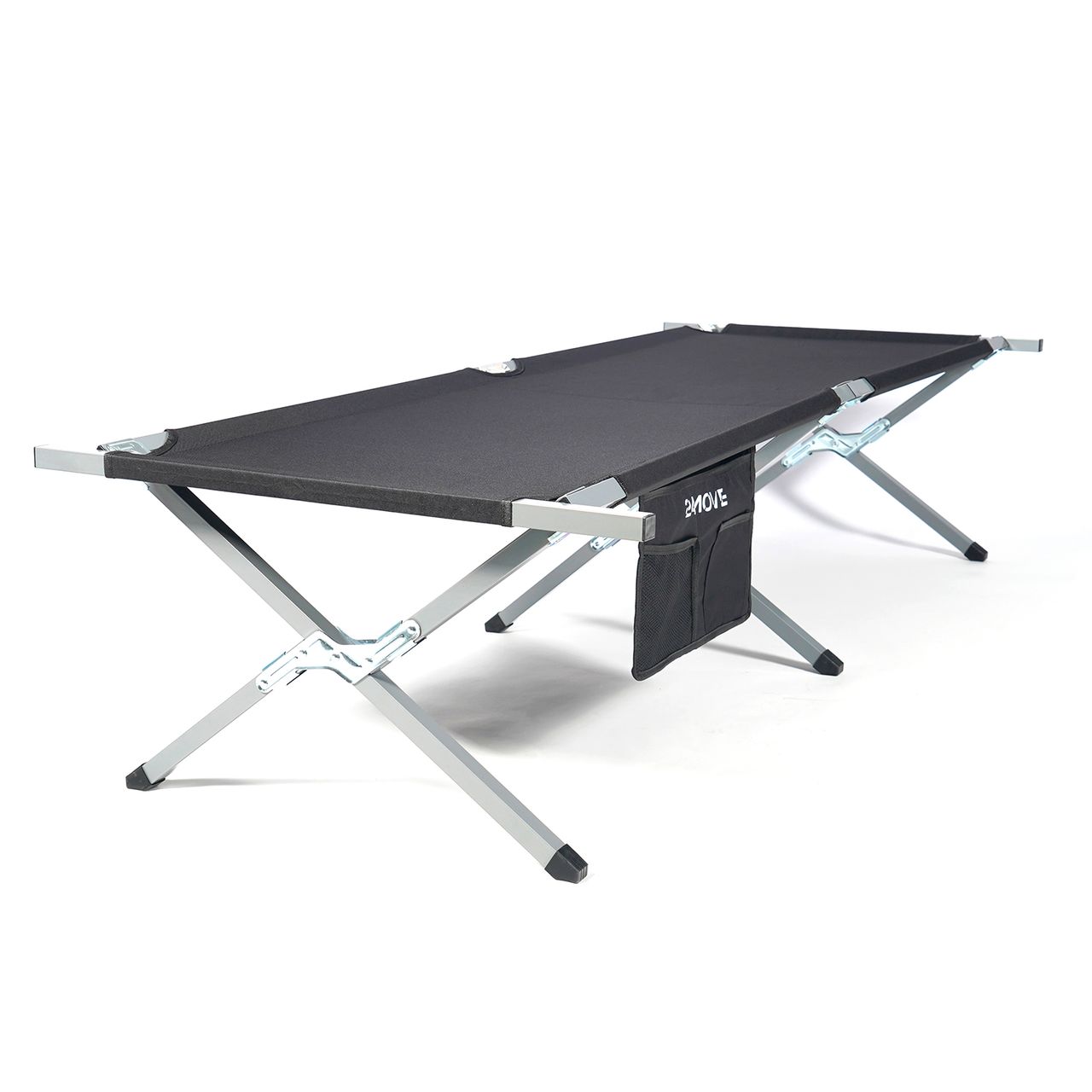 TroniTechnik 24MOVE® Feldbett Campingbett bis 180 kg In-und Outdoor Camping faltbar, inkl. Tragetasche