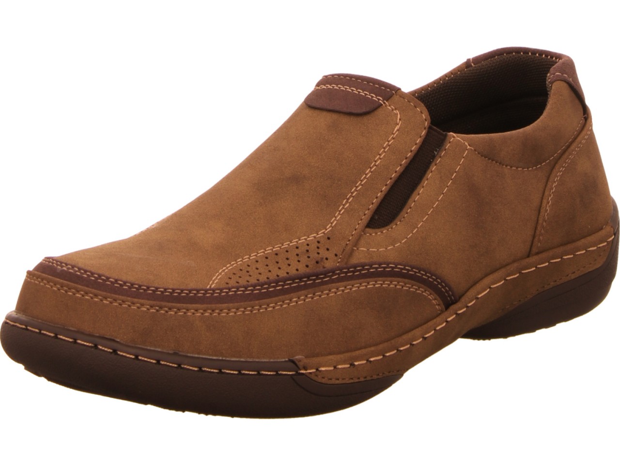 DIVERSE Komfort Slipper braun