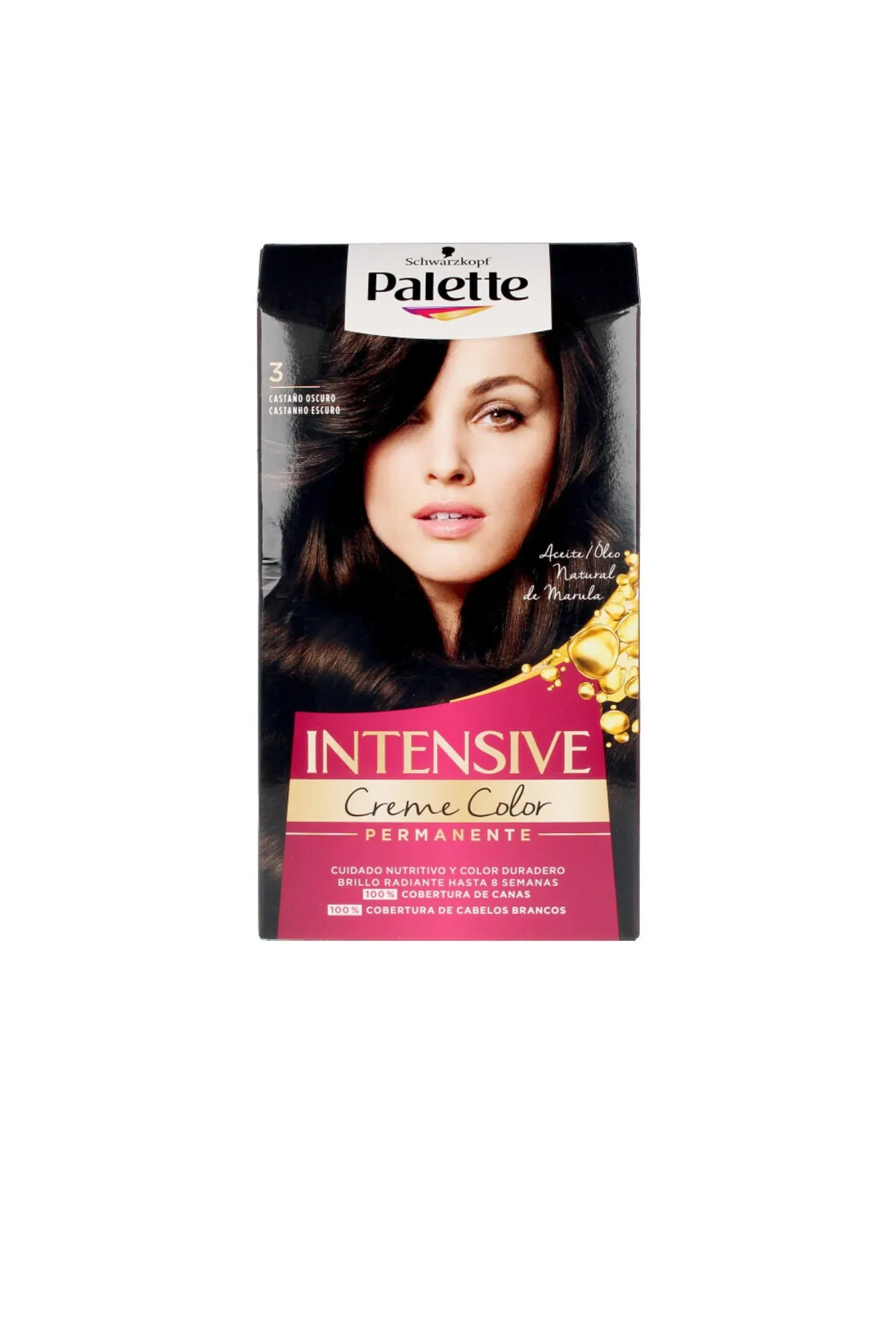 Palette  Intensive Tinte #3-castaño Oscuro Palette