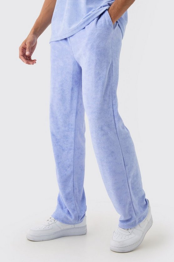 Lockere Frottee-Jogginghose