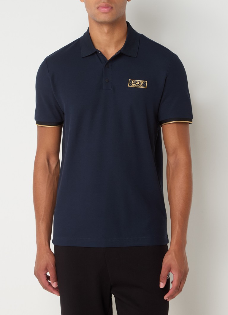 Emporio Armani Regular fit polo with logo