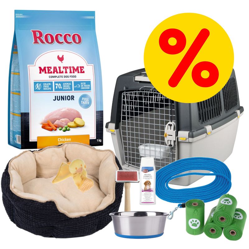 Welpen-Starterpaket für mittelgroße & große Hunde