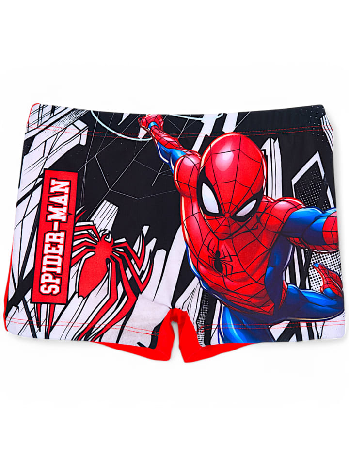 Spiderman Badehose Spider-Man in Rot günstig kaufen
