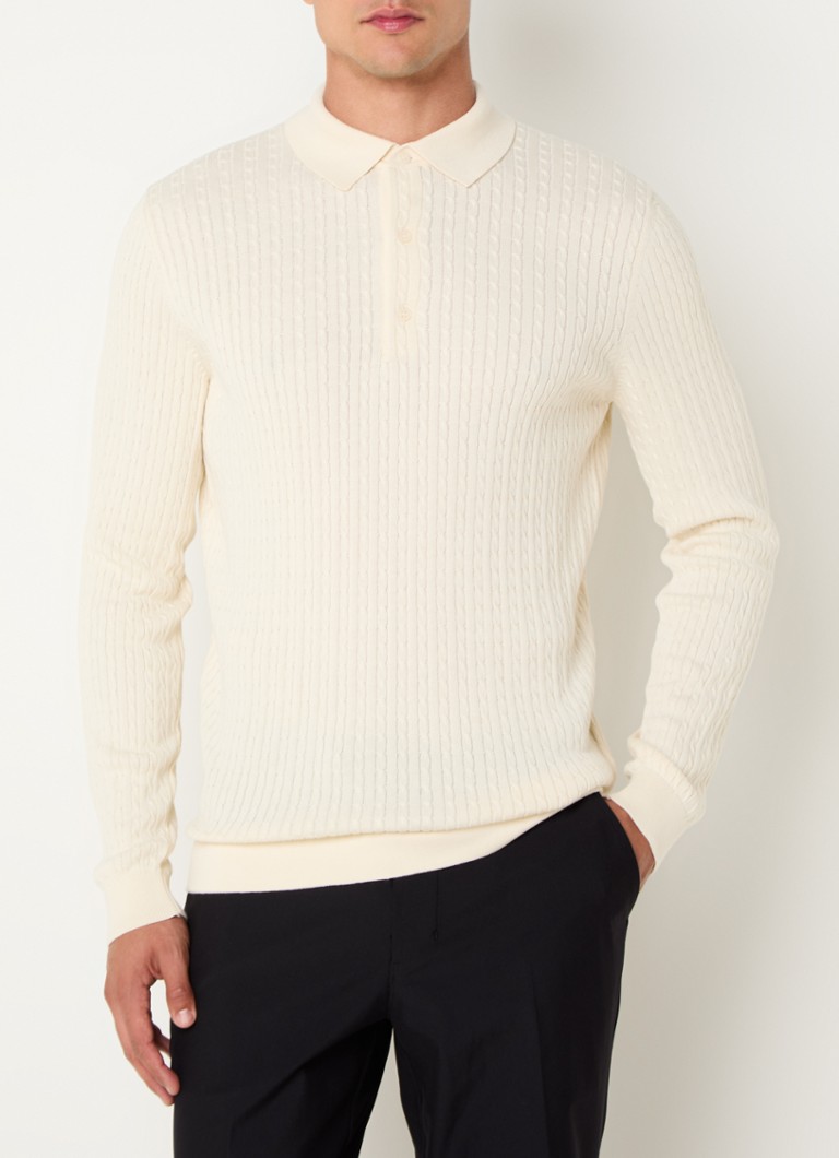 Strellson Kito regular fit polo made of organic cotton