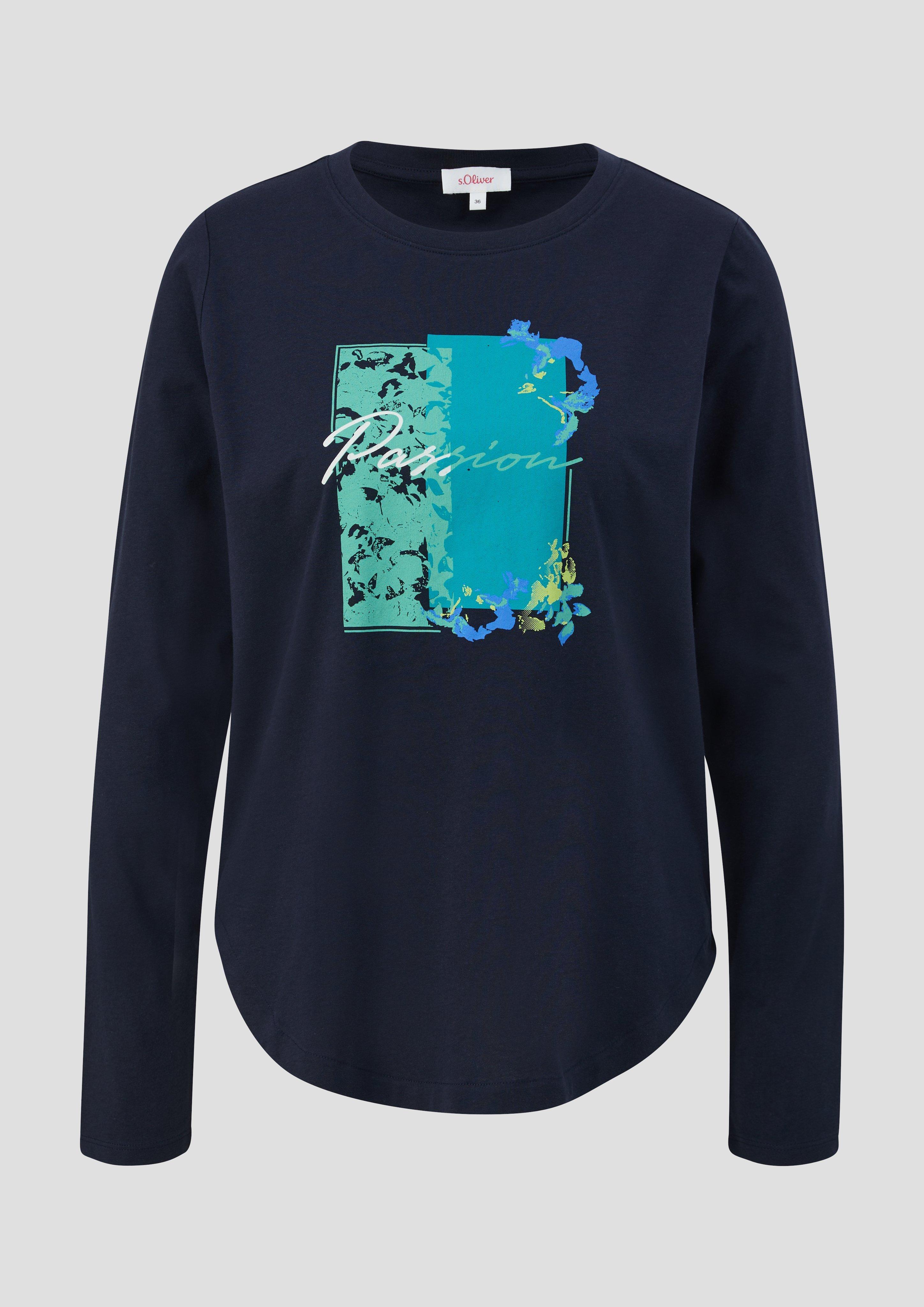 Longsleeve mit Frontprint  2146247-59D0