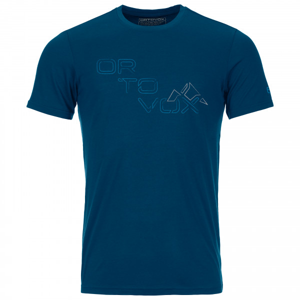 Ortovox - 185 Merino Tangram Logo - Merinoshirt