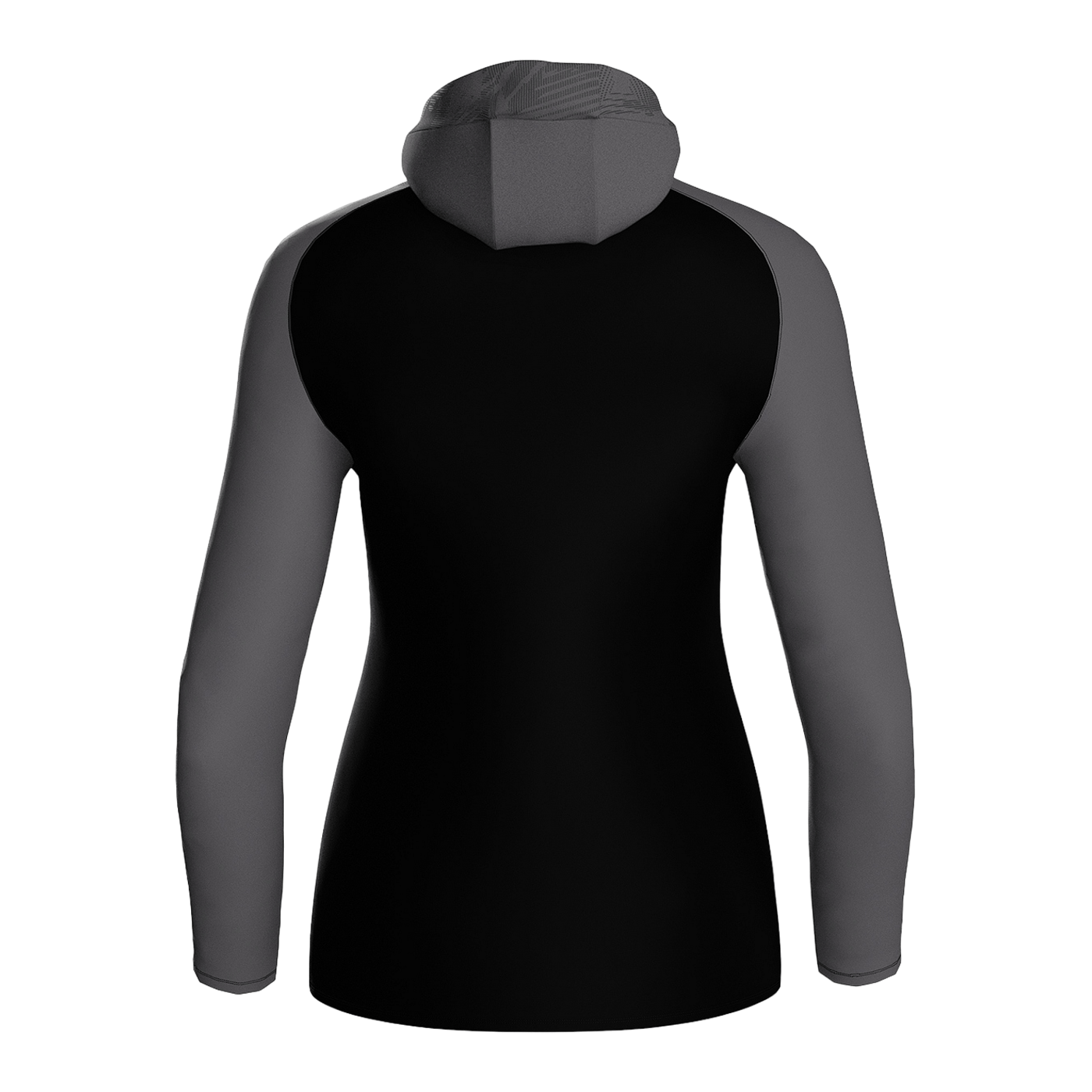 JAKO Iconic Kapuzenjacke Damen Schwarz F801