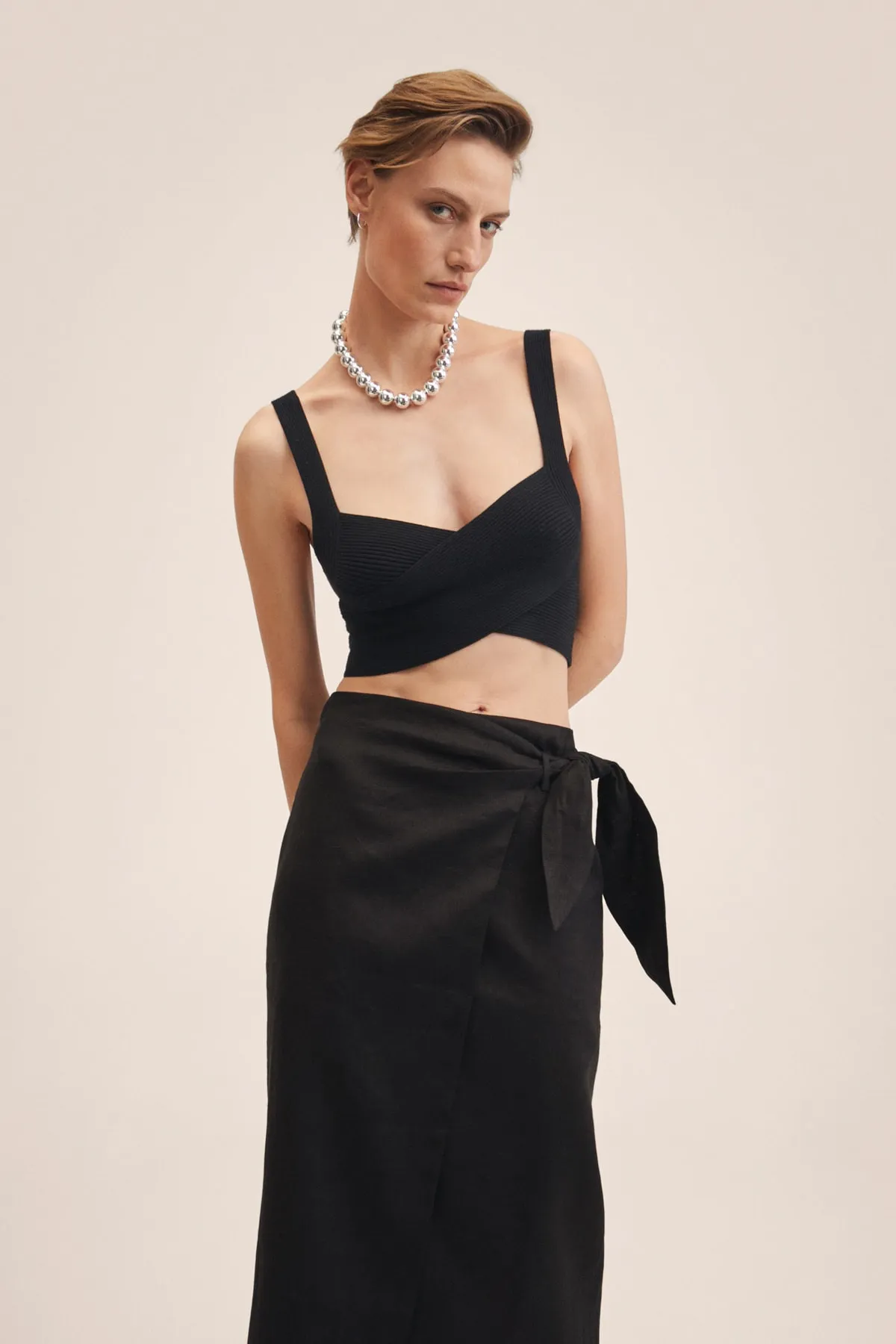 MANGO  Rock - Schwarz - Maxi