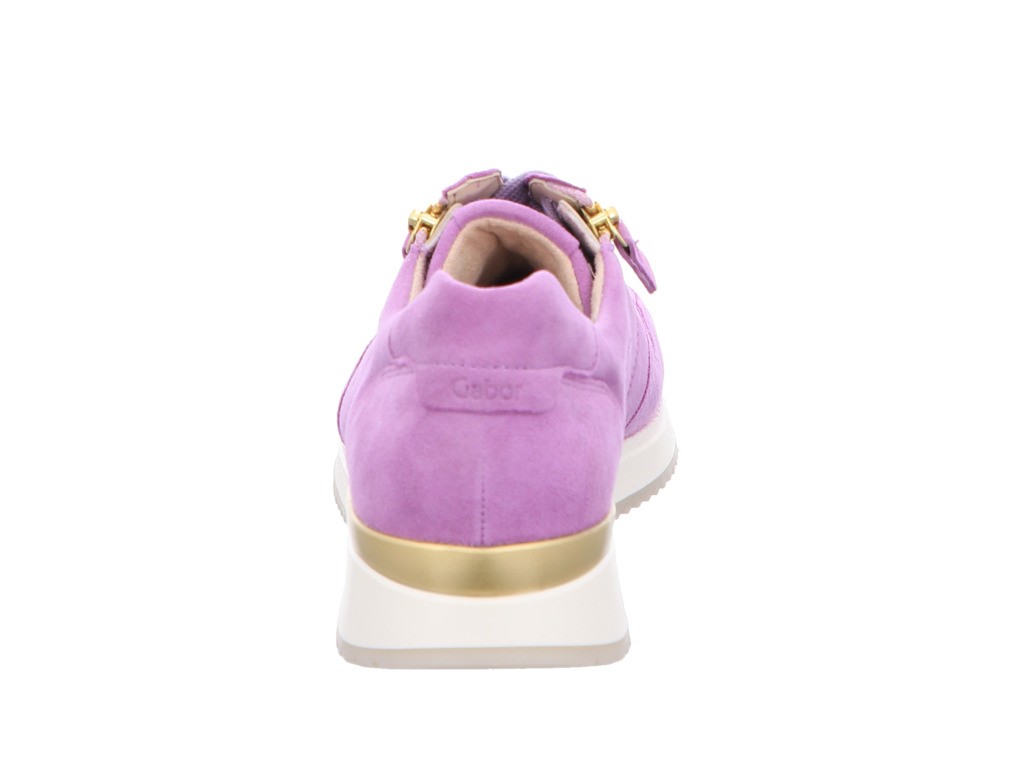 GABOR Freizeit Schnürer lila/pink Gabor Fashion Sneaker low 43.480.13 lila
