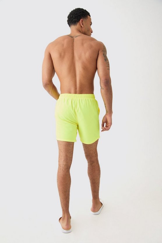 2er-Pack mittellange Man Signature Badehose
