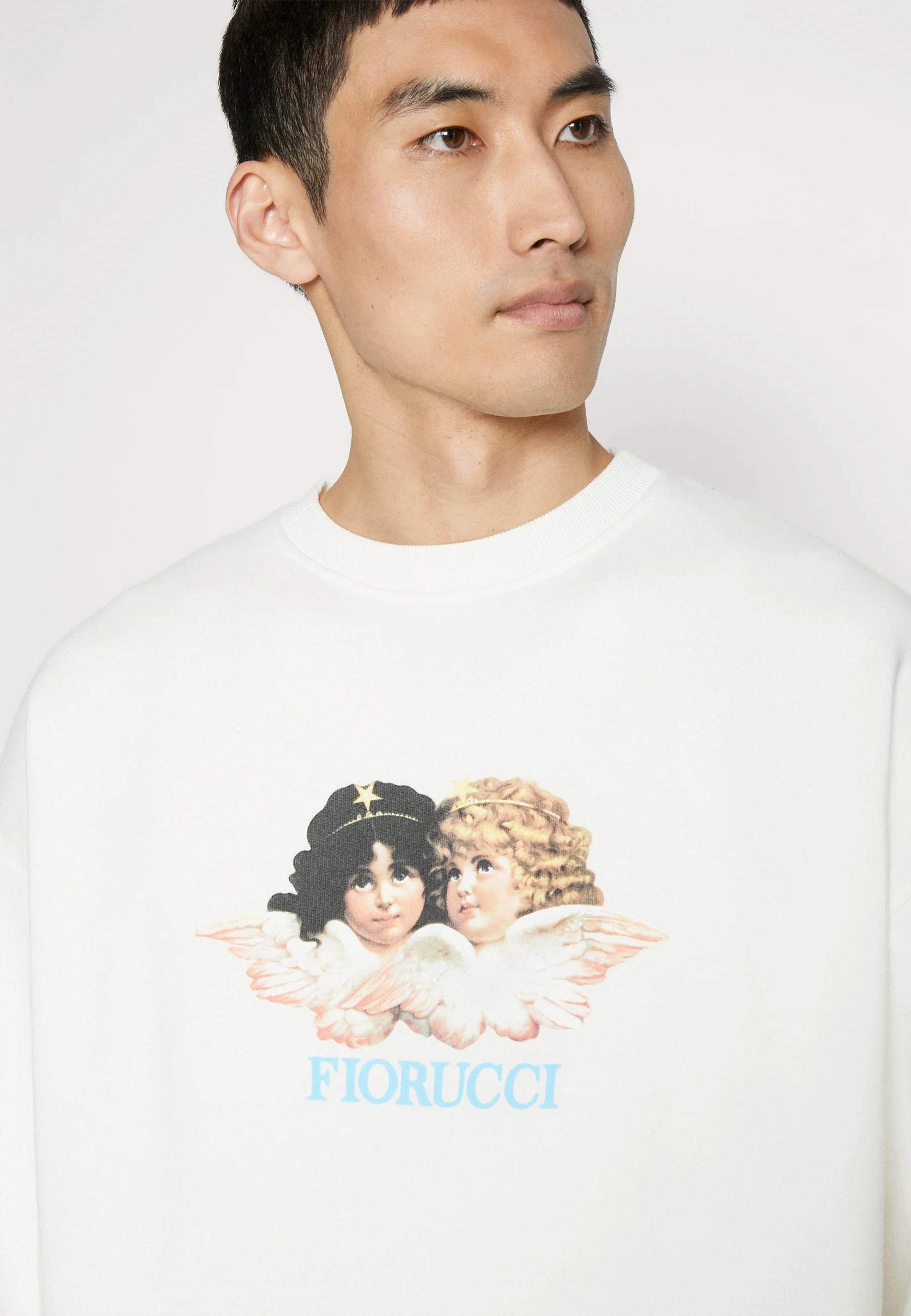 Sudadera Fiorucci de cuello redondo unisex