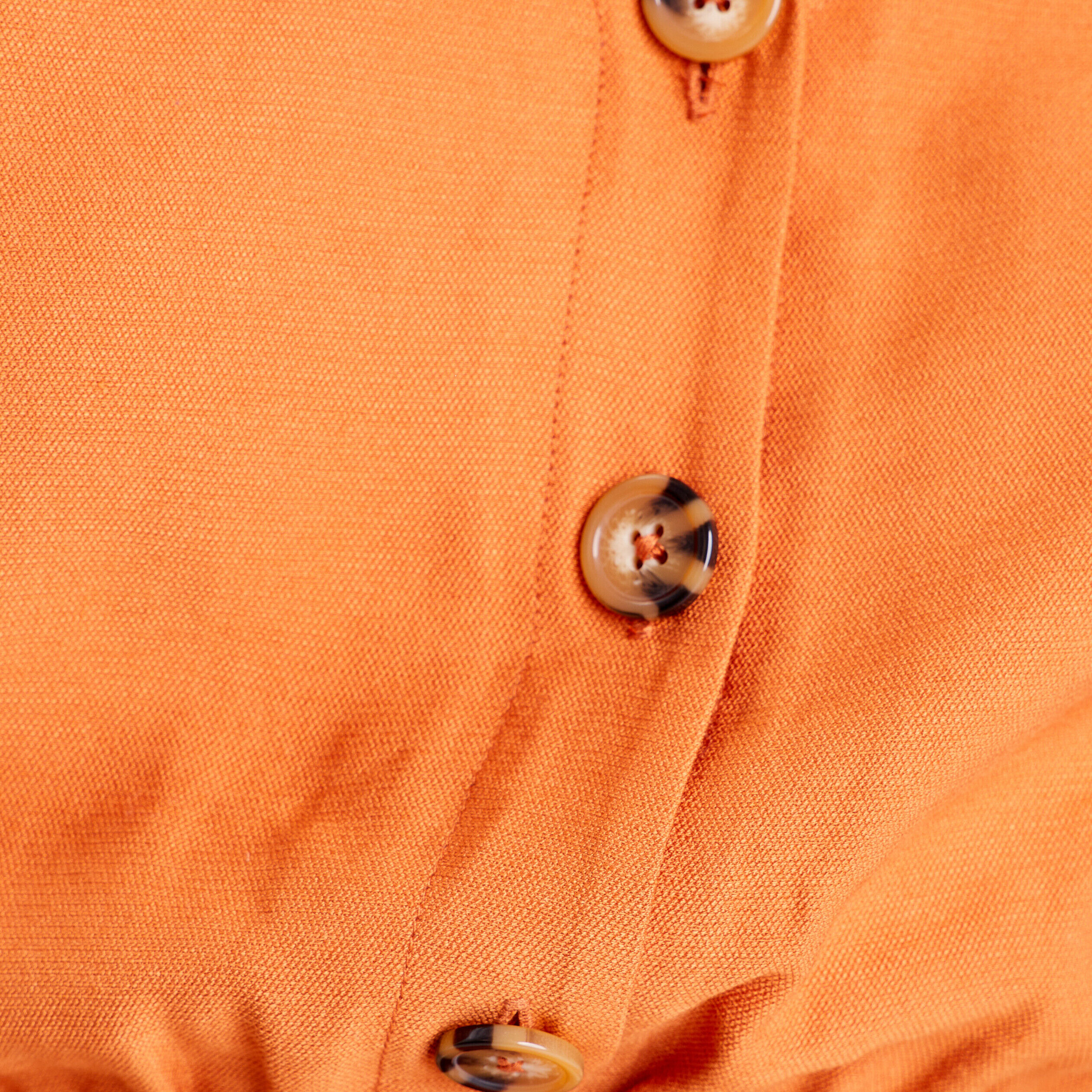 Robe droite ceinturée orange femme | Cache Cache