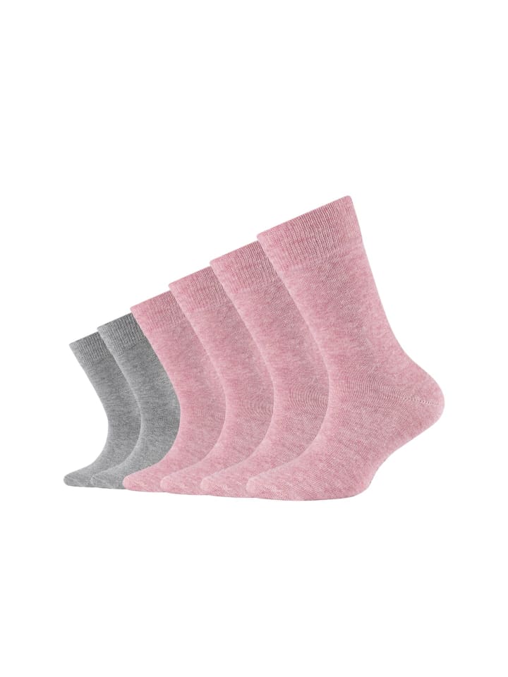 camano Socken 6er Pack ca-soft in chalk pink melange günstig kaufen
