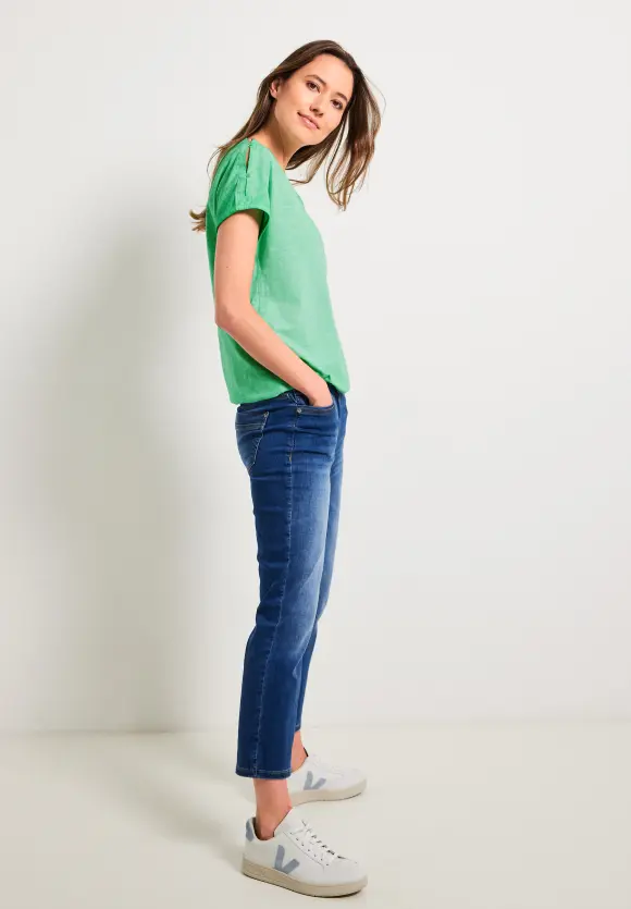 CECIL T-Shirt in gewaschener Optik