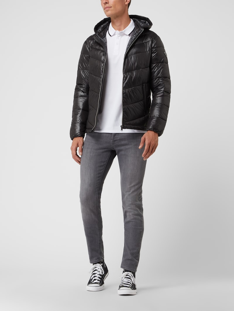 Slim Fit Jeans mit Stretch-Anteil Modell 'Glenn' in hellgrau