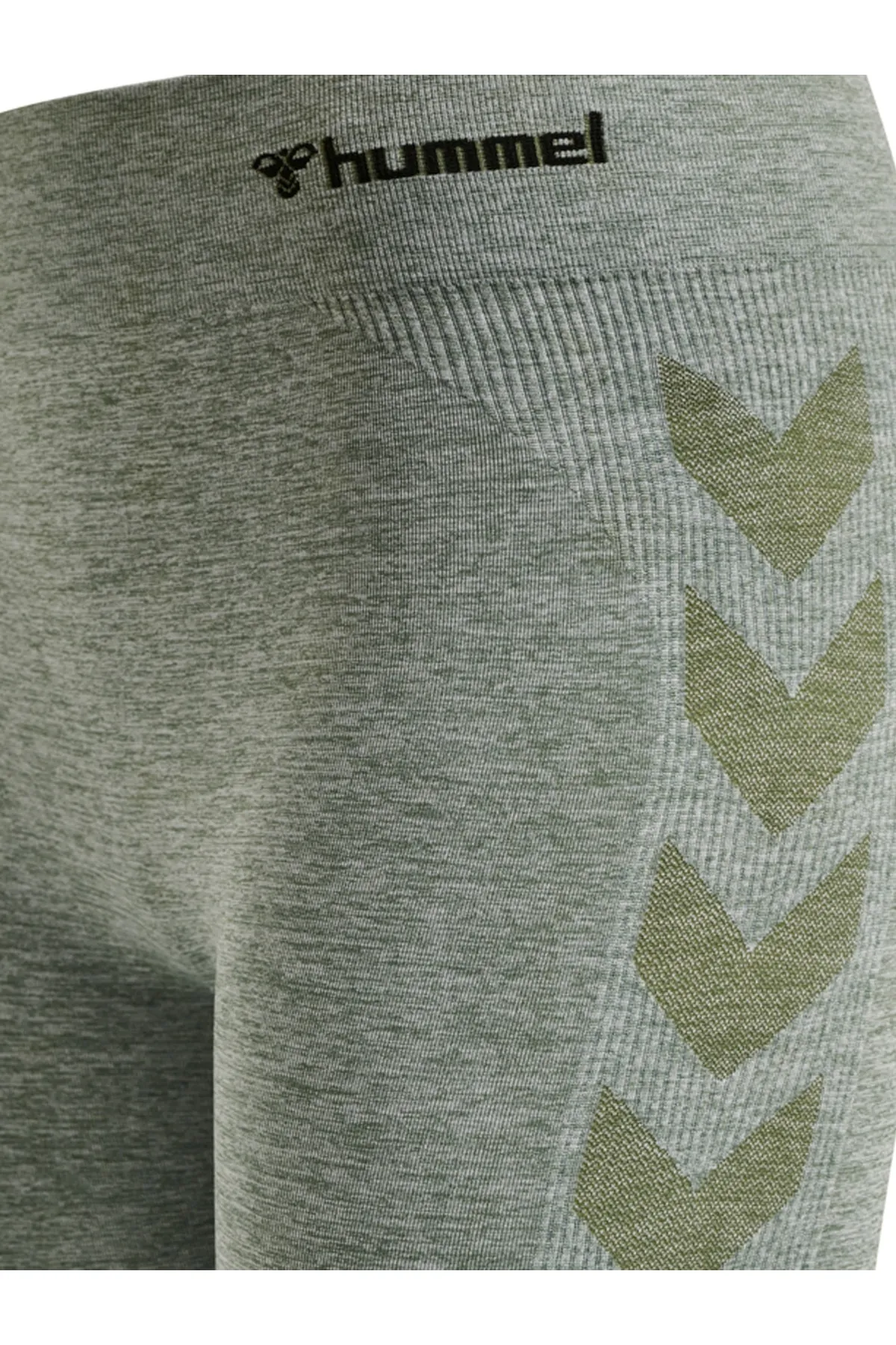 hummel  Sport-Leggings - Grün - Mittlerer Bund
