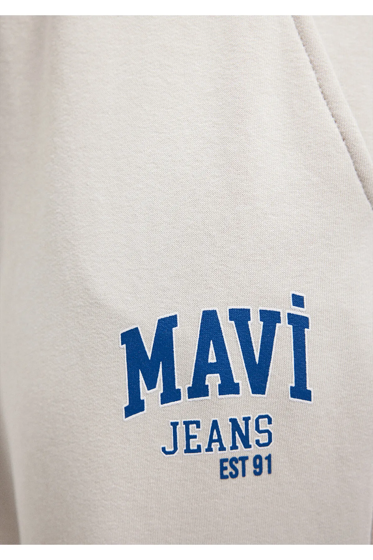 Mavi  Beige Jogginghose mit Logo-Print 1010466-70020
