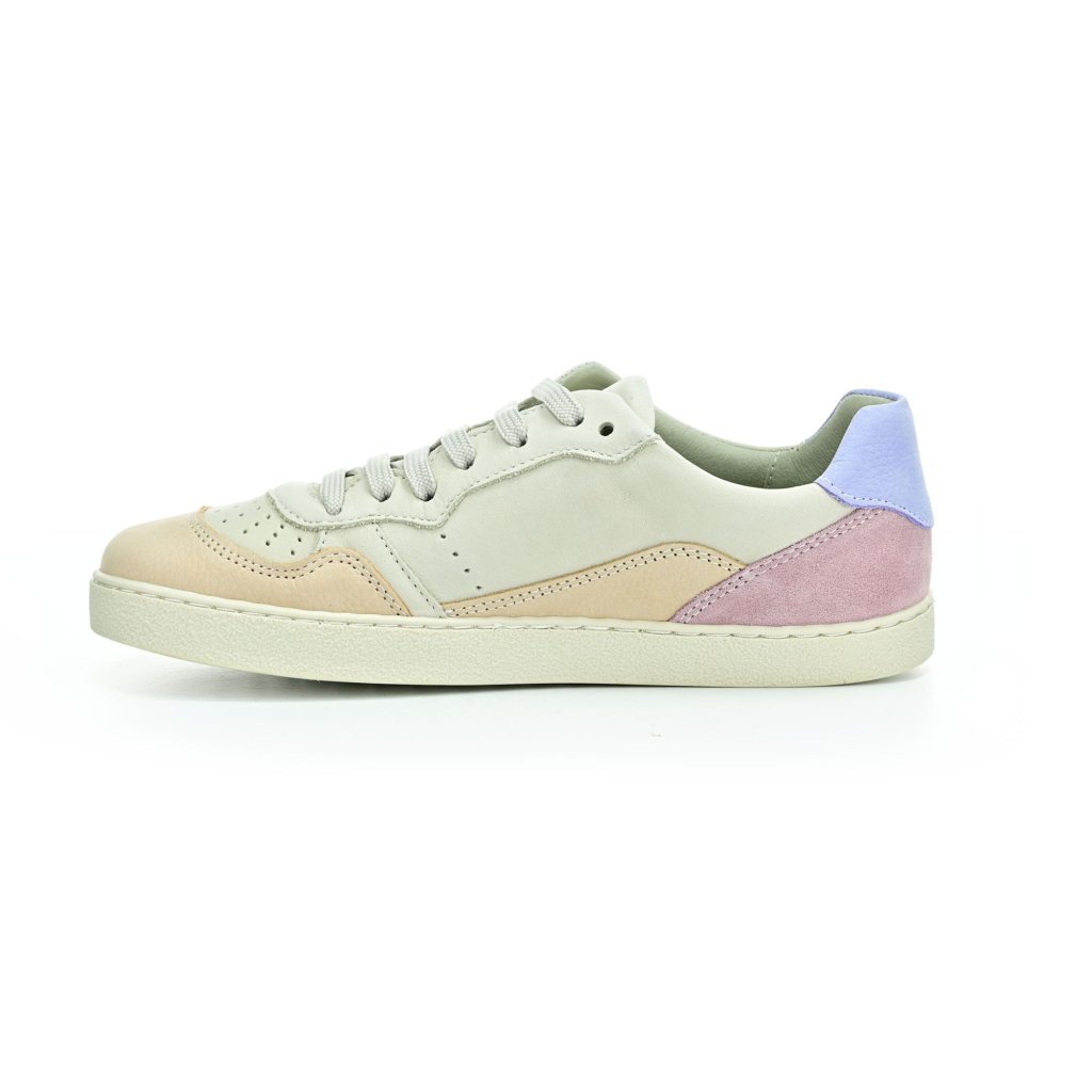 Groundies Nova GS Beige Lavender Barfußsneaker