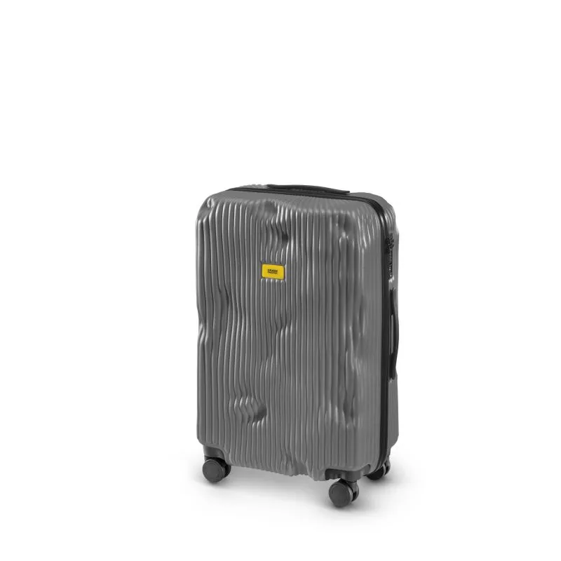 Crash Baggage Stripe Trolley M (68 cm) - Smoke Grey